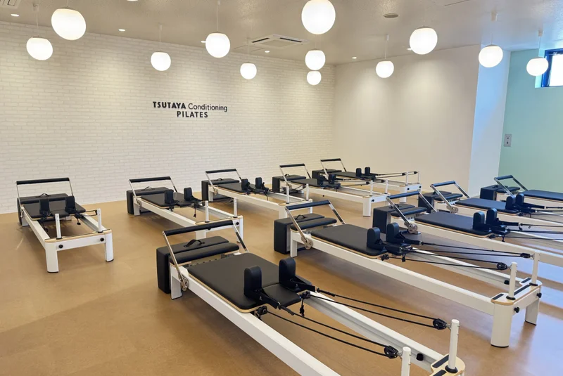 TSUTAYA Conditioning PILATES 福知山AVIX店のピラティススタジオ全景